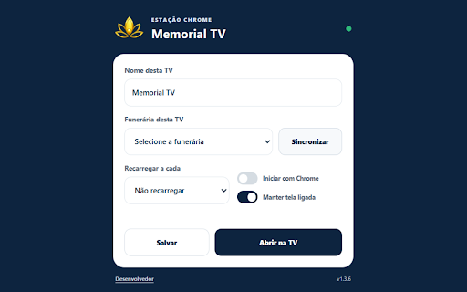 Obituz Memorial TV Station :: Memorial TV com login, busca de funerárias e exibição de mensagens.
