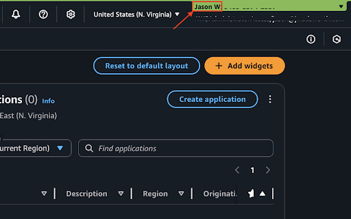 AWS Account Name Display :: Displays AWS account names alongside account numbers in the AWS Console