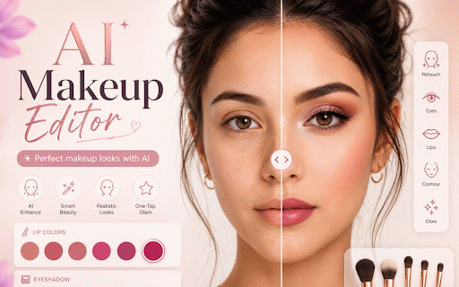 AI Makeup Editor - Virtual Makeup Tool :: Use the AI makeup editor to apply realistic virtual makeup looks to portrait photos, match reference images, and download polished…