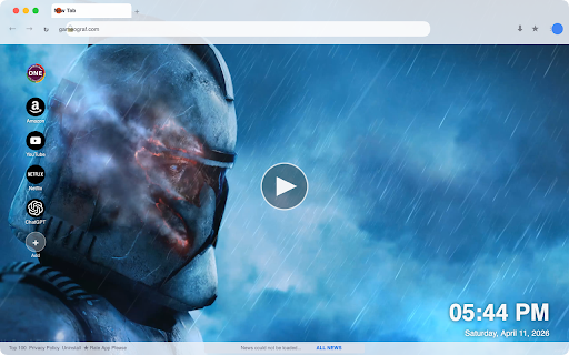 Clone Trooper Star Wars Live Wallpaper :: Transform your new tab with stunning Clone Trooper live HD wallpapers from Star Wars, bringing the galaxy to your browser!
