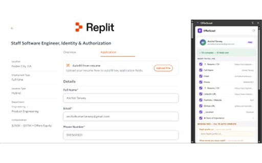 OfferScout — Auto-fill Job Applications :: Auto-fill job applications on Greenhouse, Lever, Ashby, Workday and more from your OfferScout profile.