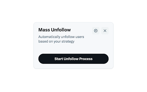 X (Twitter) Mass Unfollow | SuperFus :: Automatically unfollow Twitter users with smart filtering and progress tracking. Clean up your following list efficiently.