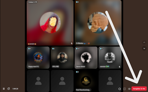 Enregistreur de Live TikTok :: Ajoute un bouton pour enregistrer les lives TikTok via TikCapture.live gratuitement