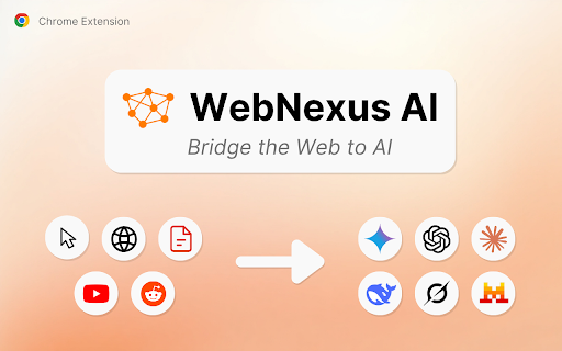 WebNexus AI: Send Web, PDF, YouTube to AI :: Extract content from any webpage, PDF, or YouTube video and send it to any AI platform.