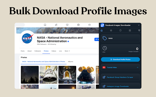 Images Downloader :: Instantly download Facebook photos from albums, profiles & groups. Fast, private & easy for FB photo downloads.