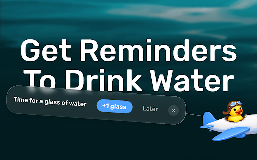 Water Reminder App :: Use Water Reminder App as a daily water tracker: drink more water, reach your goal, and stay hydrated with a hydration reminder.