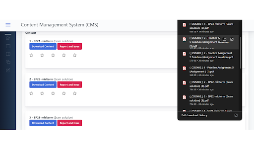 GUC downloader :: Downloads files from the GUC website with a readable name