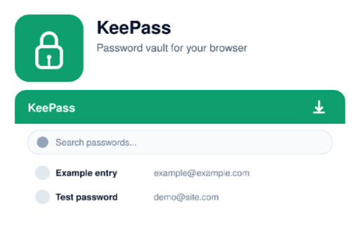 KeePass Password Manager :: KeePass-compatible password manager. All data is encrypted locally — nothing leaves your browser.