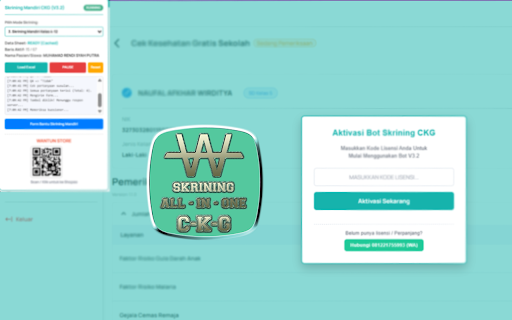 Skrining Mandiri CKG All-In-One By. Wantun :: Skrining Mandiri CKG All-In-One Terintegrasi dengan Sistem Lisensi Database