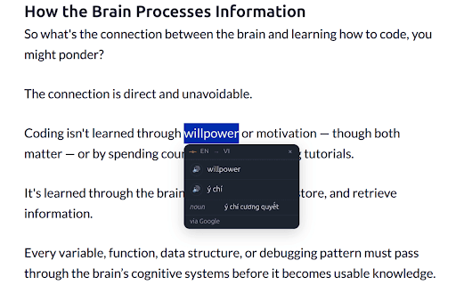 Hawk Translate :: Translate, learn, and improve. Expand your vocabulary, reading, and listening skills in any language on any website.