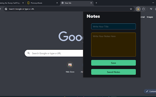 LinkNote :: Save titled notes for different URLs and easily revisit them directly from the extension's organized saved notes section.