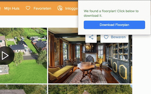 Funda Floorplan Downloader :: Detects and downloads FML floorplans from funda.nl property listings.