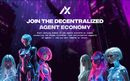AgentX :: AgentX - AI agent that executes tasks autonomously. Earn xPower rewards and participate in the decentralized agent economy.
