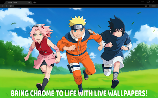 Sakura Naruto Uchiha Team 7 Live Wallpaper :: Unite the legends—Team 7 lights up your new tab with friendship, power, and destiny! 🌟🍥