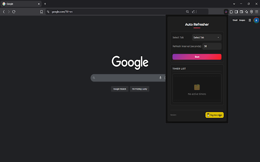 Auto Refresher :: Automatically refresh your tabs at specified intervals