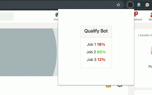 Qualify Bot :: Qualify LinkedIn leads if they are a good match for your job posting or not
