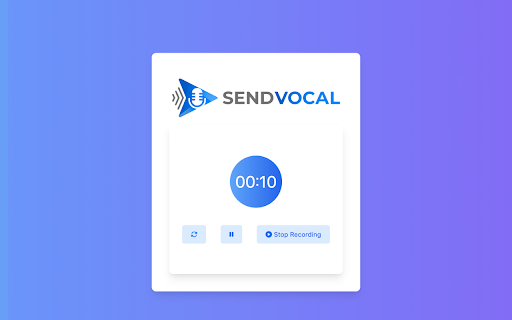 SendVocal: AI Voice Mail & Transcription :: Record and send voice messages with instant AI transcription, all from your browser.