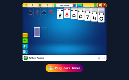 Solitaire Reverse Game - Experience solitaire with a twist! :: Experience Solitaire like never before! Reverse the rules and enjoy offline fun for free!