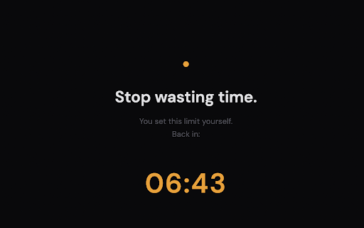 FocusPin :: Set a timer on distracting sites. Get blocked when time is up.