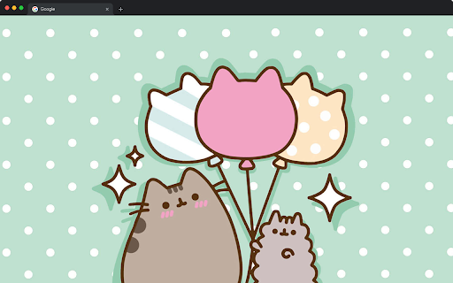 Pusheen Cat Wallpapers HD New Tab - Cute Kawaii Backgrounds :: Transform your new tab with adorable Pusheen HD wallpapers. Featuring cute gray cat, kawaii food themes & cozy scenes for cat lovers