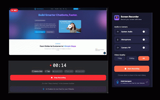 CaptureKit – Video Editor & Screen Recorder :: Multi-track video editor: cut, trim, text, shapes. Record screen or import videos. Export MP4/WebM. No sign-up, no watermarks.