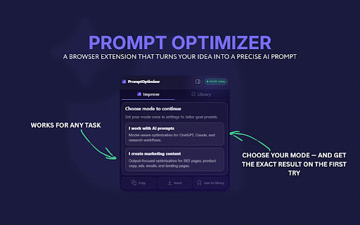 PromptOptimizer :: Improve your AI prompts with one click