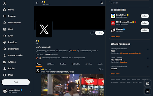 Dim for X :: Brings back the Dim theme to X (Twitter) with full color customization.