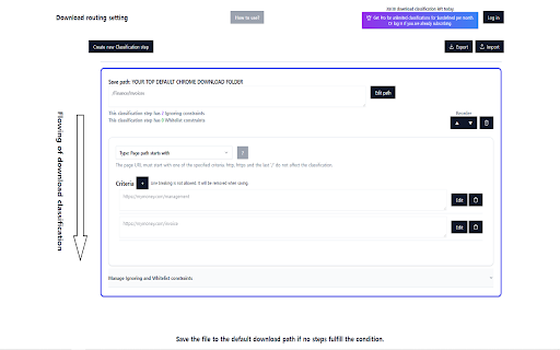 Download path route manager :: Set your paths for each download.