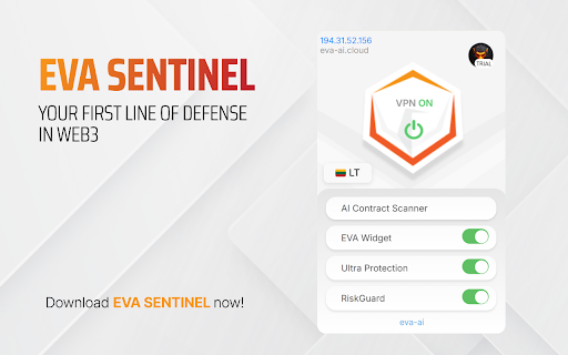 EVA Sentinel :: The ultimate security extension to navigate Web3 safely.