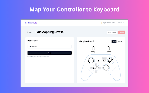 MapperJoy – Gamepad to keyboard mapper :: Map your game controller buttons to keyboard/mouse.