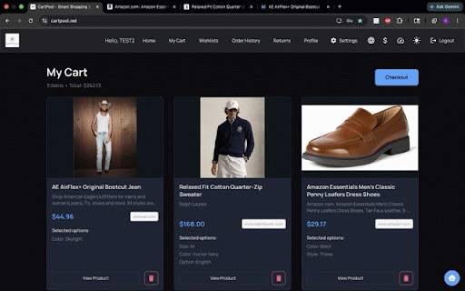 CartPool :: Add products from any website to your CartPool shopping list