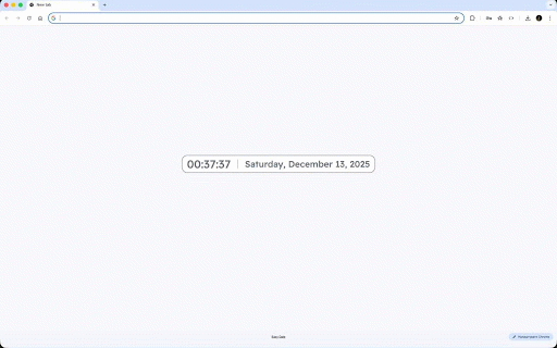 Easy Date :: Show easy date on new tab