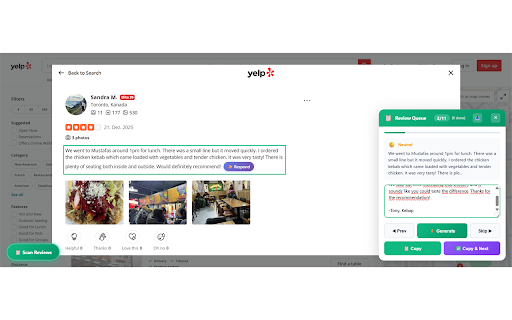 Google Review Response Generator - AI :: AI review response generator. Create personalized, professional replies to customer reviews in seconds. Add your business context.