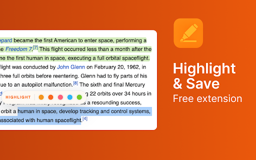Page Marker :: Highlight text on any page. It's still there next time you visit. Export as text or Markdown.