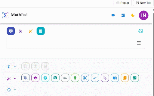 MathPad :: AI math workspace: equation editor, step-by-step solver, OCR, handwriting recognition, AI tutor, CAS verification. Works everywhere.