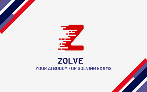 Zolve :: A Browser Extension that uses AI to solve online exams