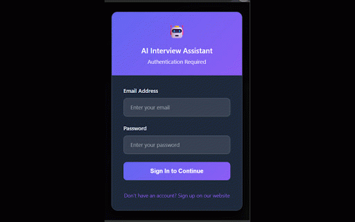 AI Interview Practice Assistant :: AI-powered interview practice tool. Get personalized response suggestions during mock interviews on Zoom, Teams, and Meet.