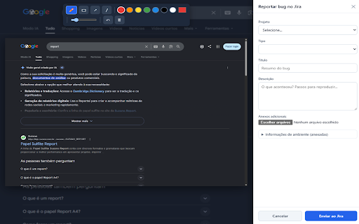 Report to Jira :: Capture, annotate and report bugs directly to Jira Cloud without leaving the page.