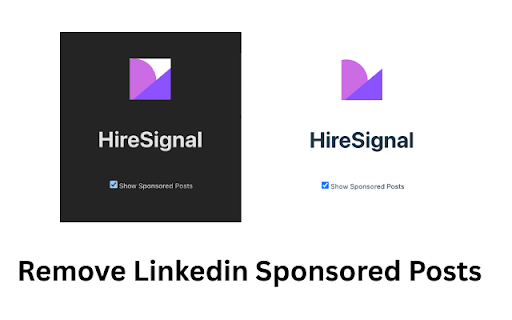 Hire Signal :: Improve Linkedin job search by removing promoted posts.
