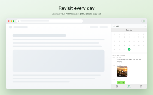 Islet :: Journal your day like a chat.