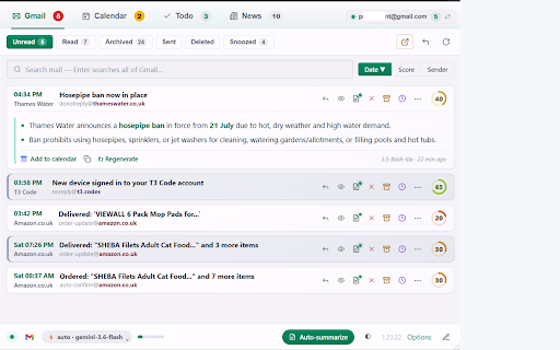 TriageBox: Gmail Cleanup, Unsubscribe & Scam Checks :: Clear Gmail without living in it. Popup triage, bulk unsubscribe & archive, scam checks. No API key. AI optional.