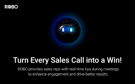 COACH ROBO: AI-Powered Sales Intelligence & Real-Time Coaching :: Experience COACH ROBO, an AI-powered sales copilot, with actionable deal intelligence, and real-time coaching.