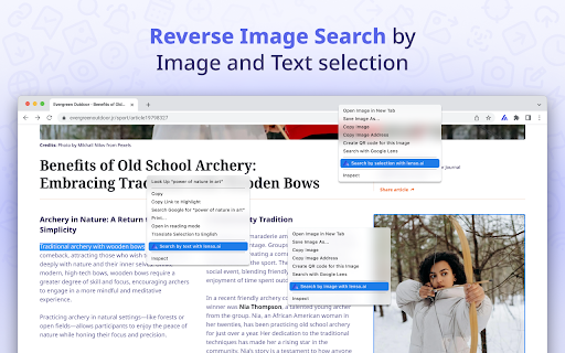 Lenso.ai Reverse Image Search :: Search by image, text or selection with lenso.ai reverse image search.