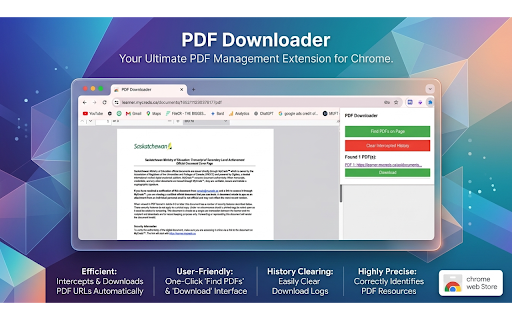 PDF Downloader :: Finds and downloads embedded and dynamically loaded PDFs on the current page.