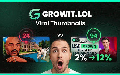 Growit - YouTube Growth Intelligence & Title Fix :: Scan any YouTube page for viral signals, fix weak titles, track competitors, and turn winning videos into your next upload.