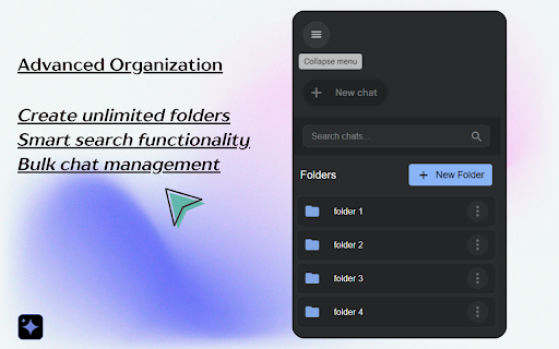 Gemini Prime: 165+Custom AI Prompts | Chat Export | Notes & Folders :: Custom AI prompt library with 165+ custom templates. Export chats in pdf,word,text, organize chats in folders