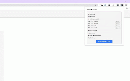 Sensitive Info Scanner :: Scans webpages for potentially sensitive information like email addresses, internal IPs, or certain keywords.