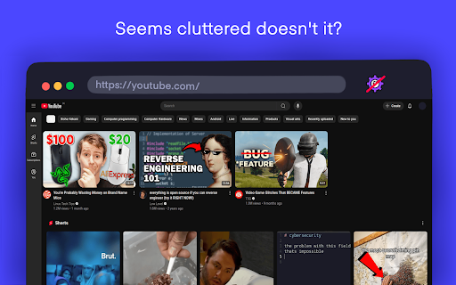 TweakTube :: Helps you to customize youtube to your liking!