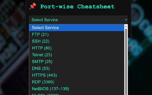 Network Pentesting Toolkit - VAPT :: Cybersecurity extension for VAPT, pentesting, and security testing. Includes port exploits, cheatsheets & tools.