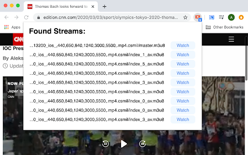 WatchAlone :: Get video requests made by a page so you can pop them out.